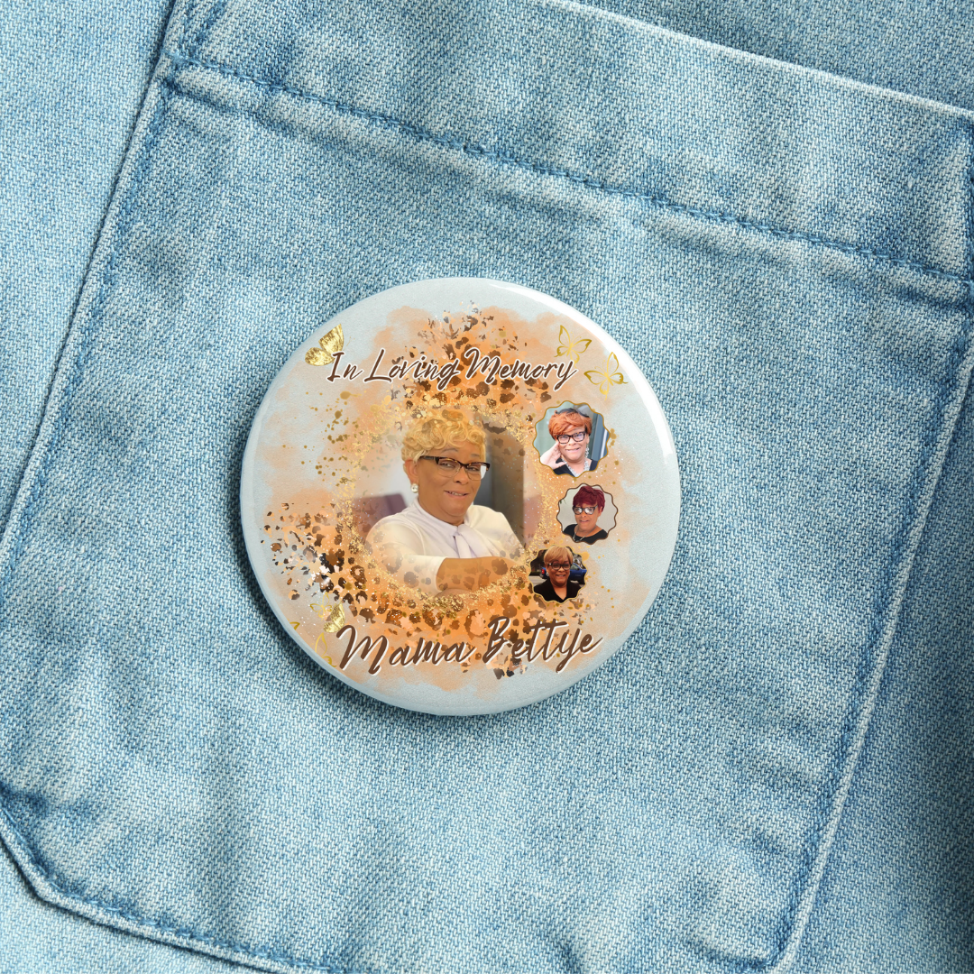 Custom 3-Inch Pin Button Set