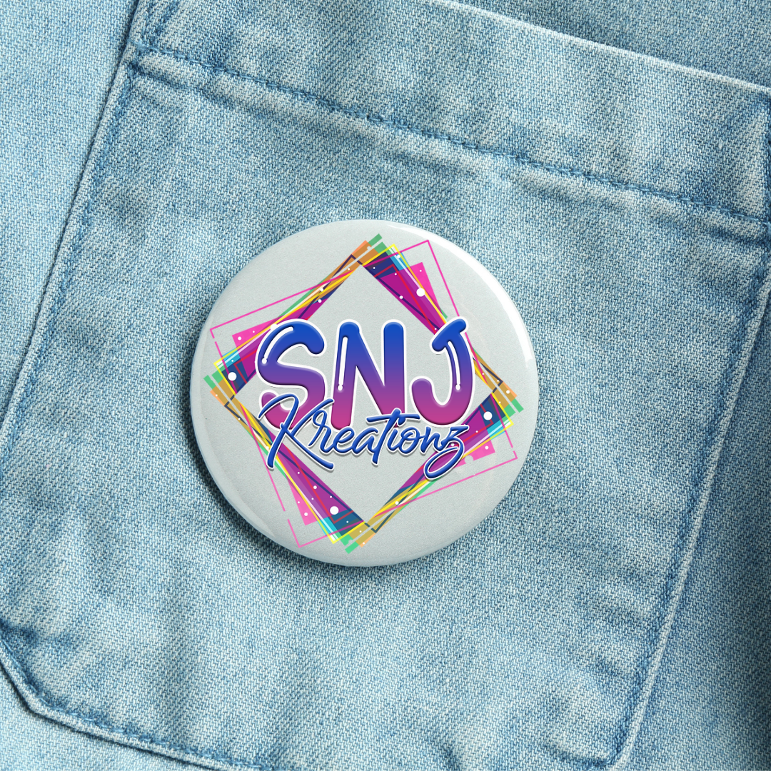 Custom 3-Inch Pin Button Set