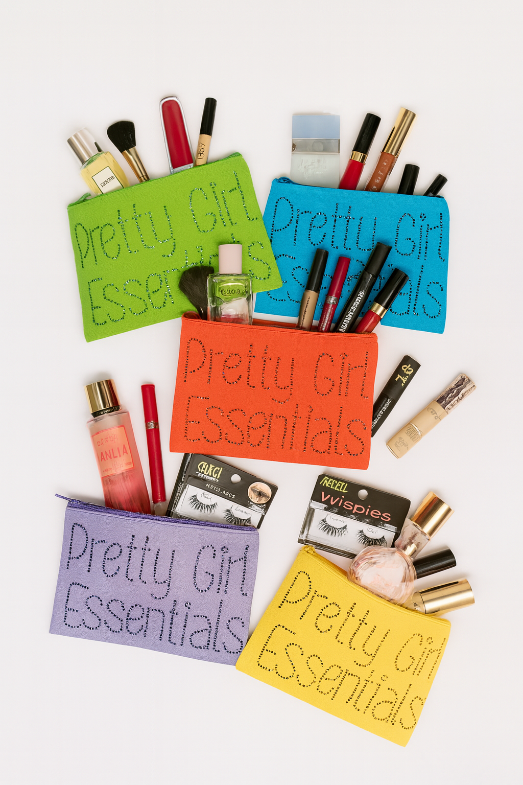 Monochromatic Pretty Girl Essentials Bling Pouch