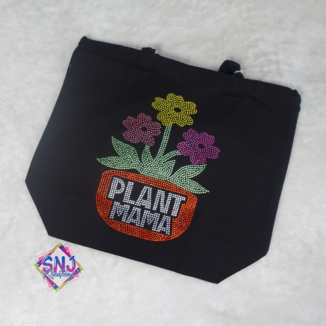 "Plant Mama" Bling Tote