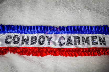 Custom Bling Sash for Adults – Made to Order