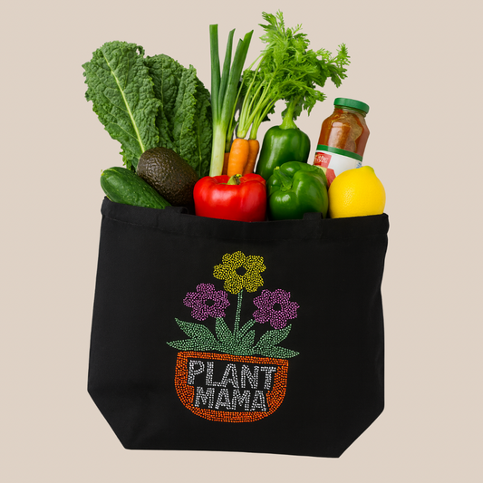 "Plant Mama" Bling Tote