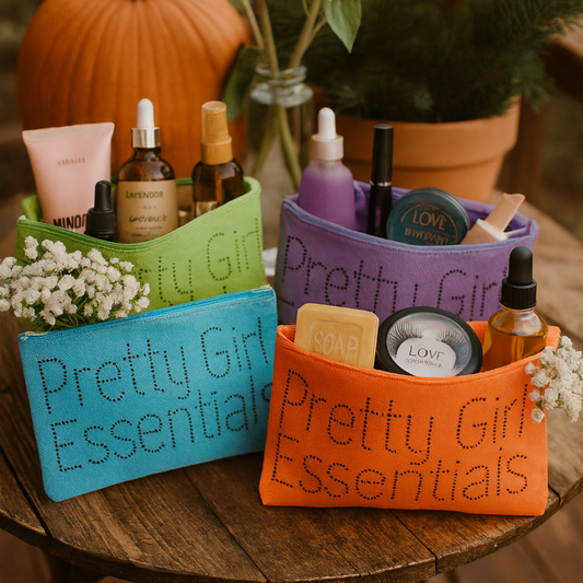 Monochromatic Pretty Girl Essentials Bling Pouch