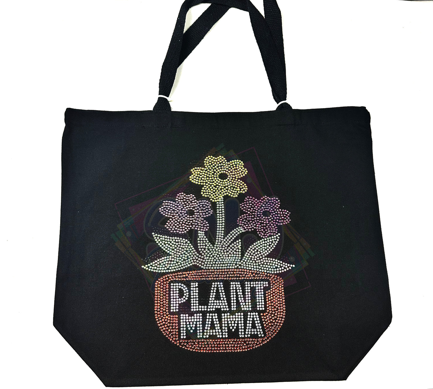 "Plant Mama" Bling Tote