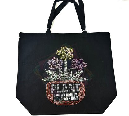 "Plant Mama" Bling Tote