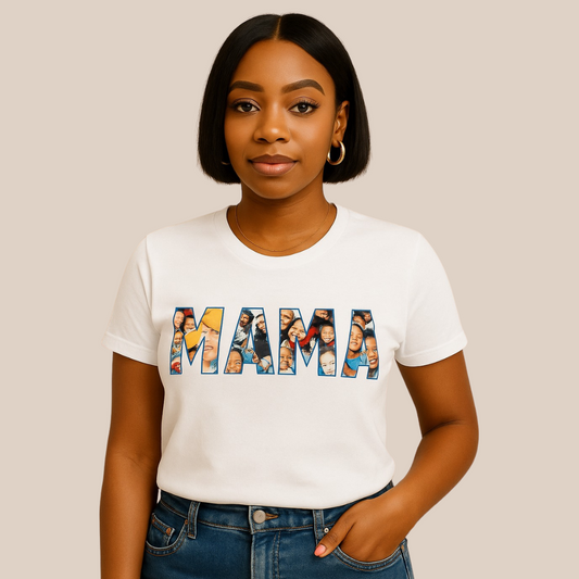 Personalized Photo Collage T-Shirt & Mug