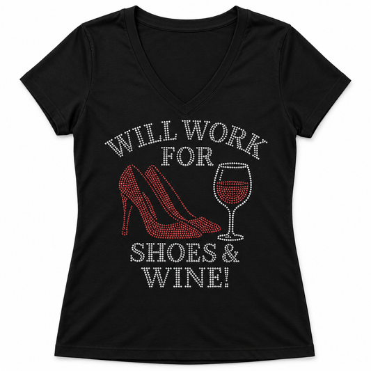 Will Work for Shoes & Wine