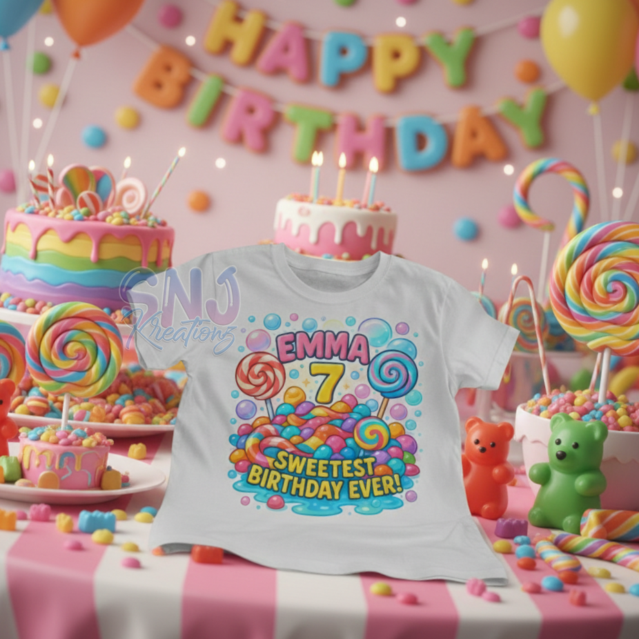 Sweetest Birthday Ever Tee (Kids)