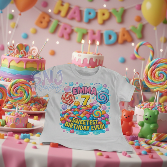 Sweetest Birthday Ever Tee (Kids)