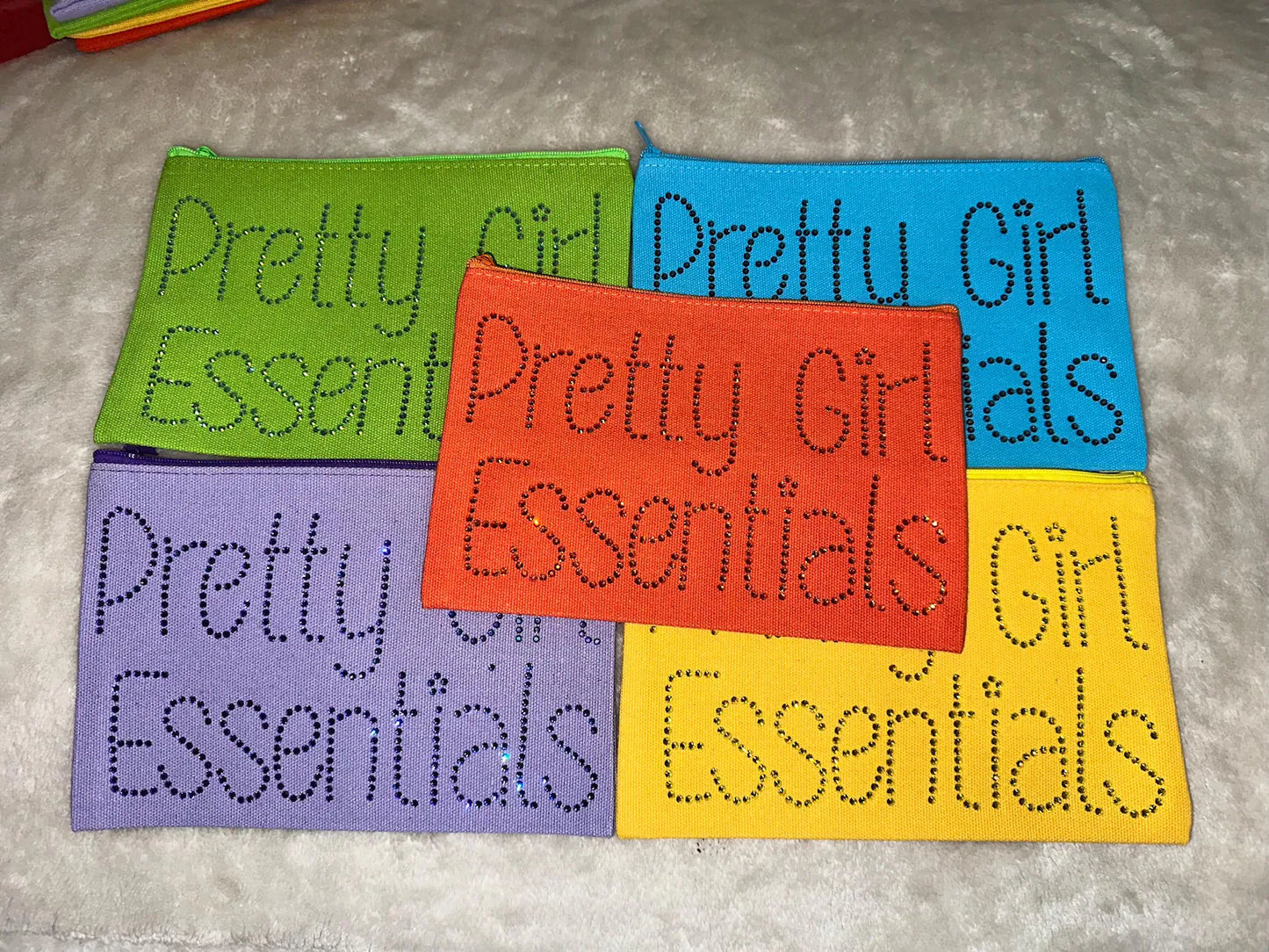 Monochromatic Pretty Girl Essentials Bling Pouch